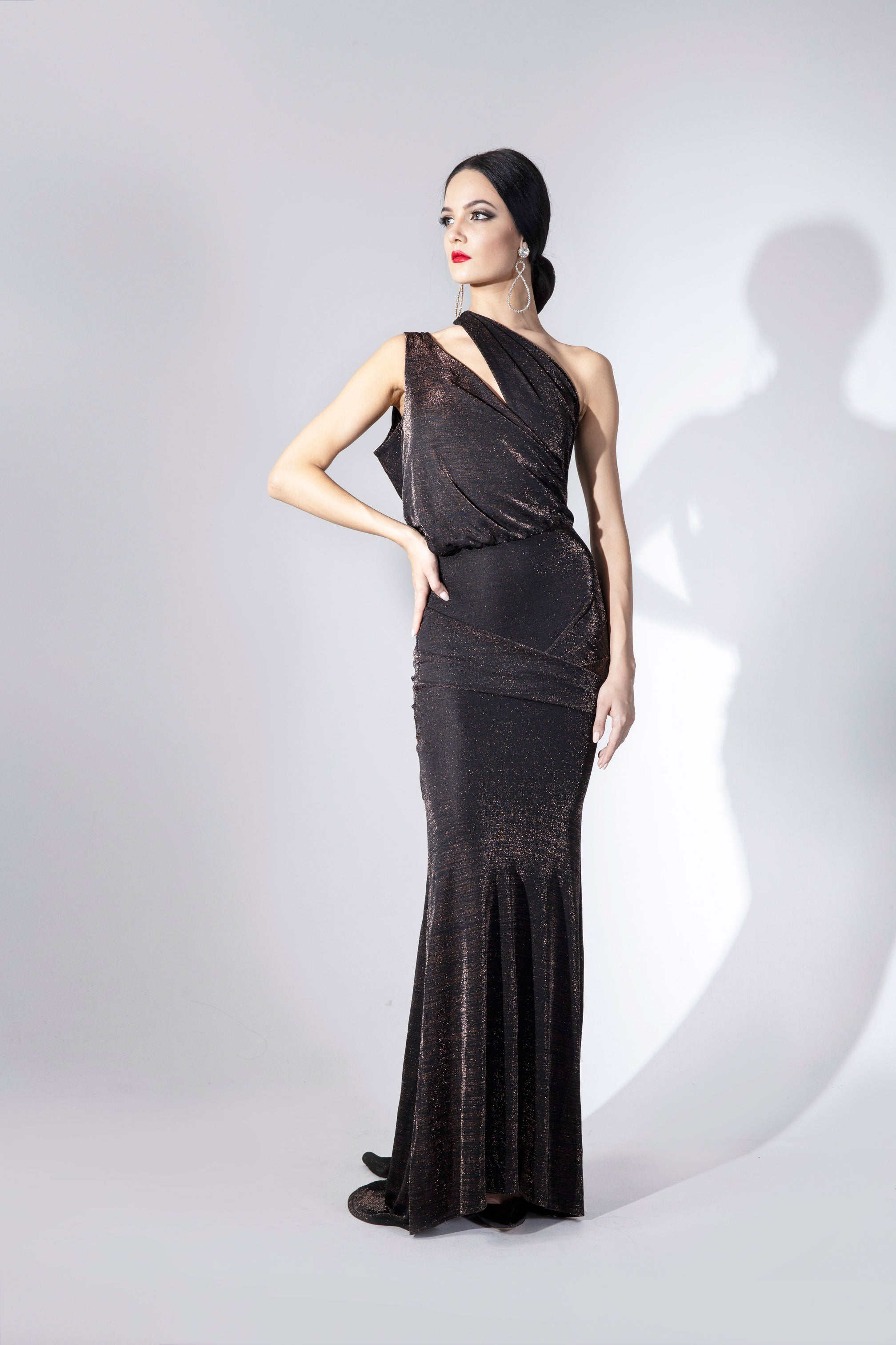 Donna Karan, Dresses, Gold Metallic Donna Karan Gown Size 6